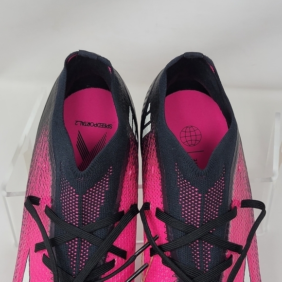 Adidas X Speedportal.2 FG Black Pink Soccer Cleats GV9563 Mens Size Multi New main image 10
